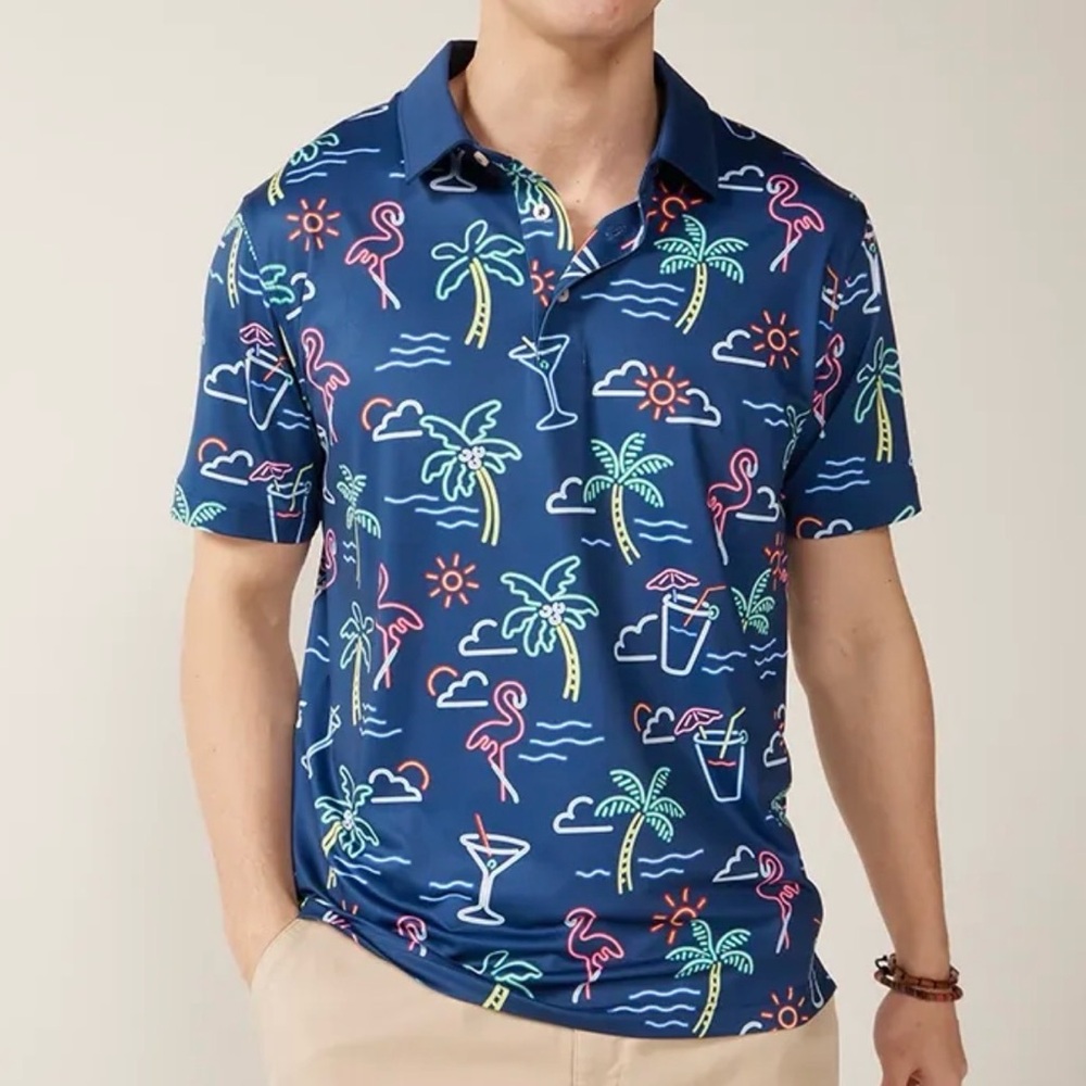 chubbies PERFORMANCE POLO
“The Neon Lights”
